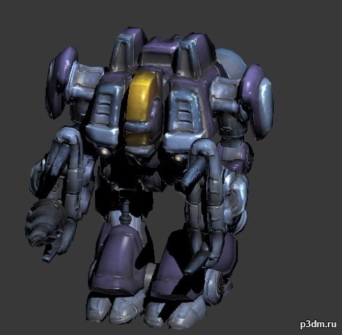 Heroes of the Storm SCV 3D Model
