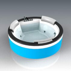 Hot tub circular 3D Model