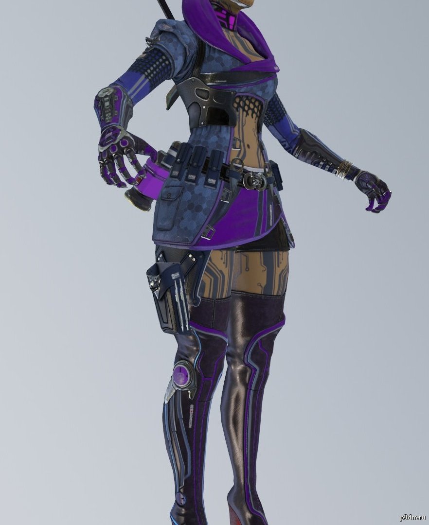 Loba – Assassin skin 3D Model
