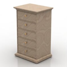 Locker 3D Model