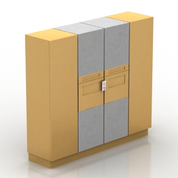 Locker 3D Model