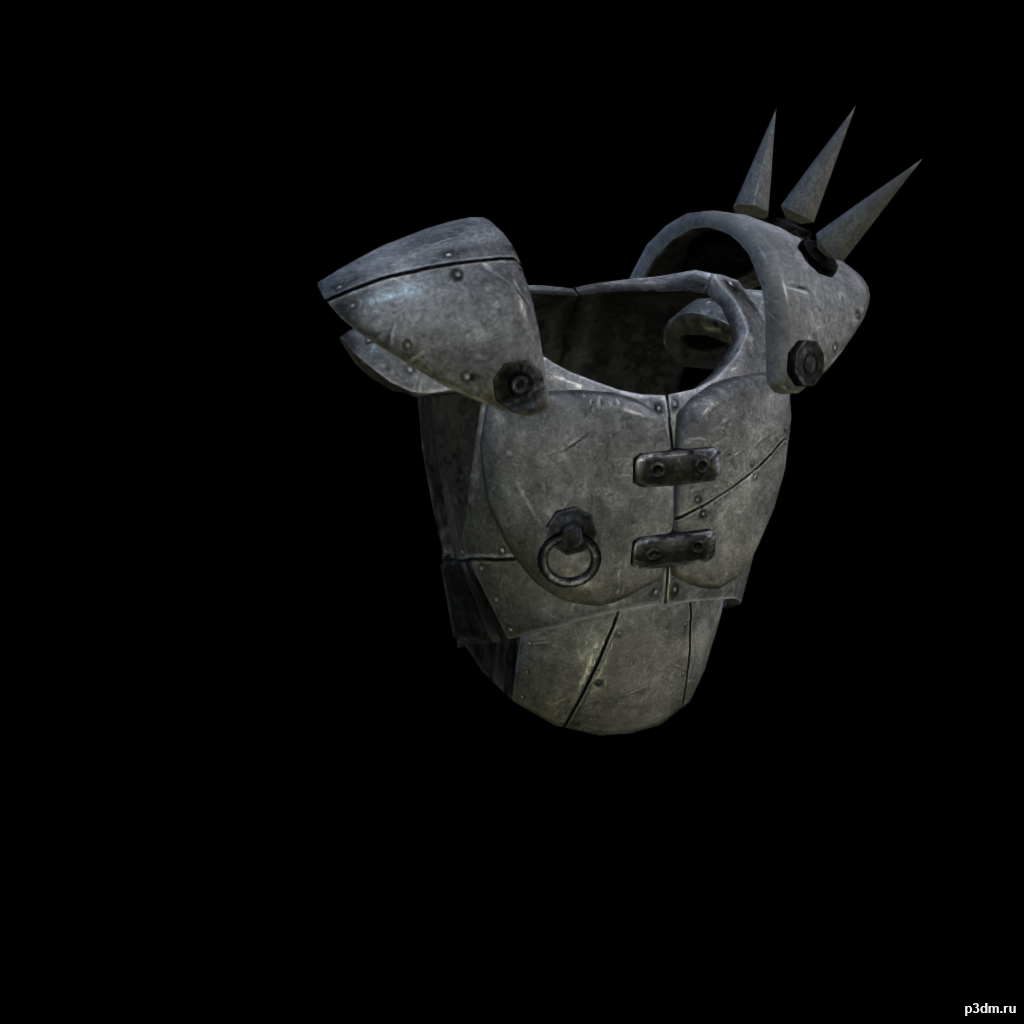 Metal armor 3D Model