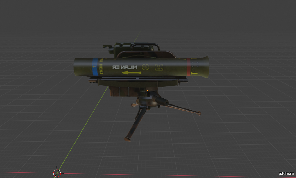 Milan ER 3D Model