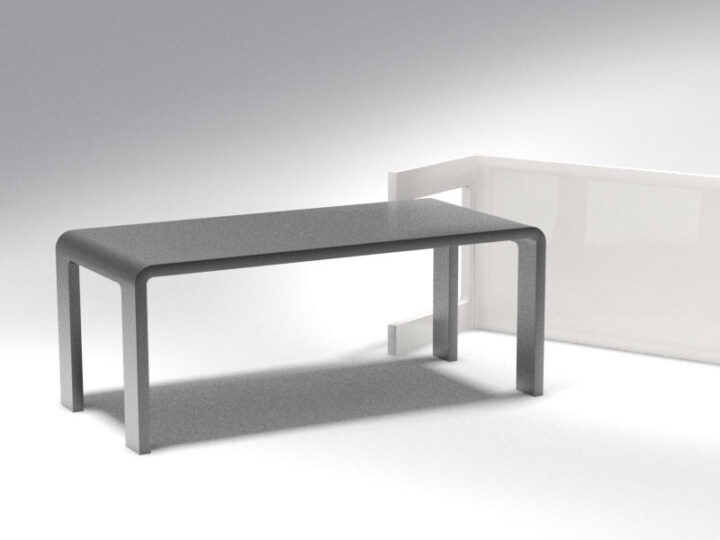 Modern Table Free 3D Model