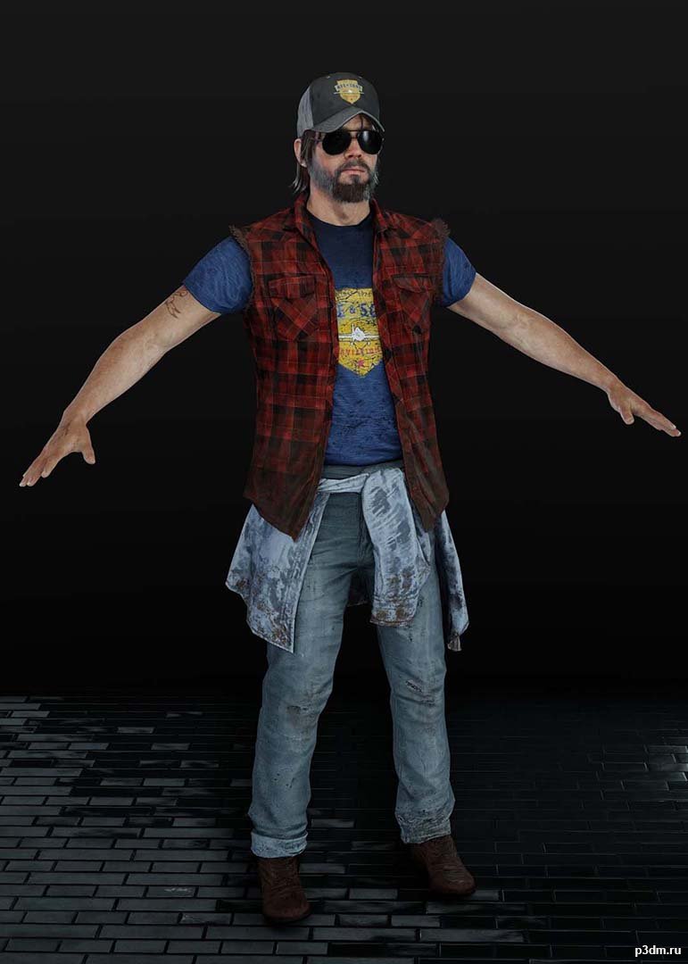 Nick Rye 3D Model