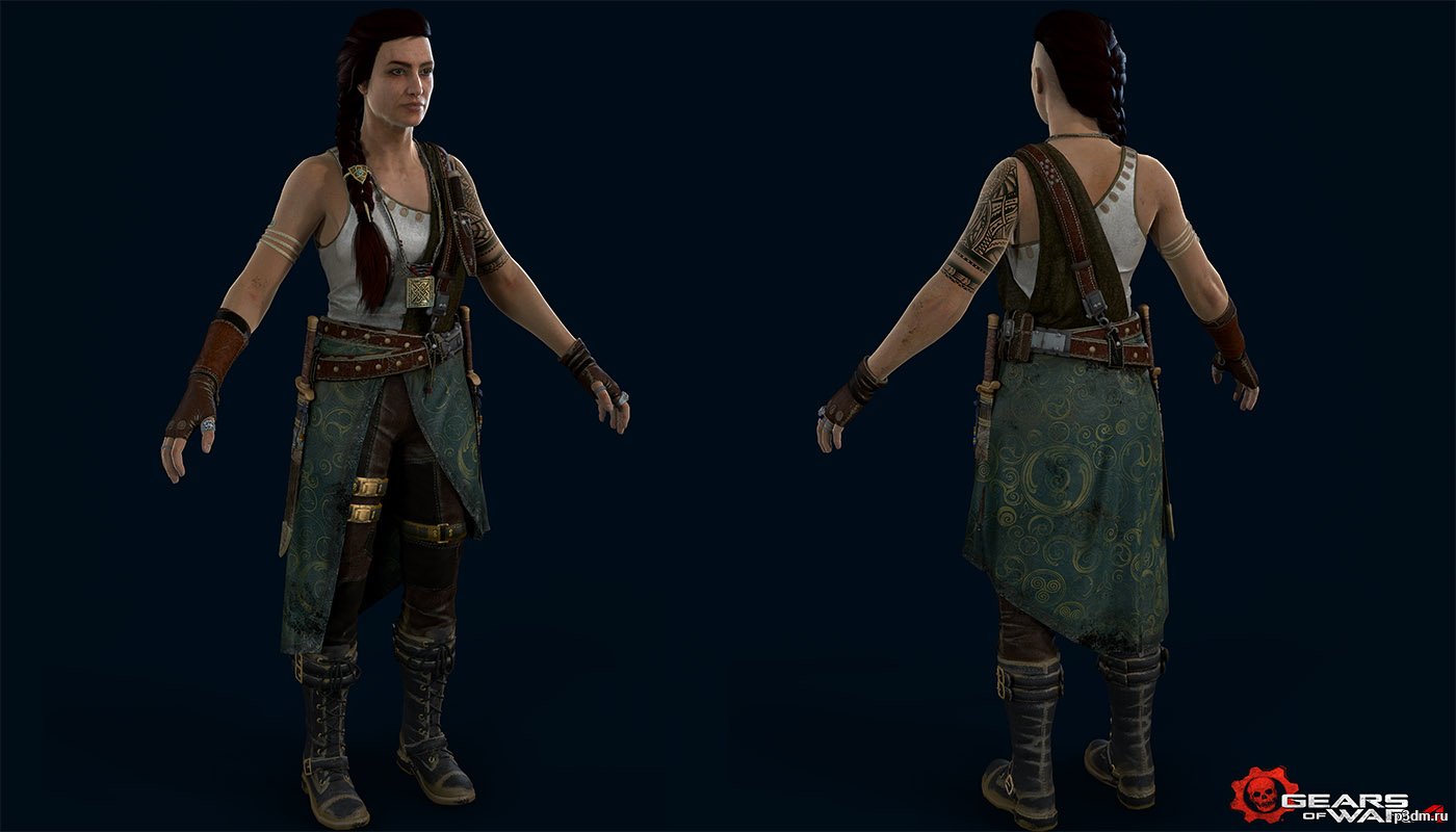 Reyna Outsider 3D Model