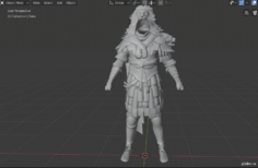 Roman Centurion Outfit 3D Model