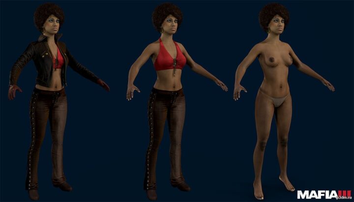 Roxy Laveau DLC 3D Model