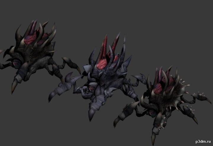 Spiders 2 3D Model