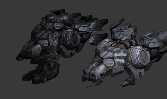 StarCraft Liberator2 3D Model