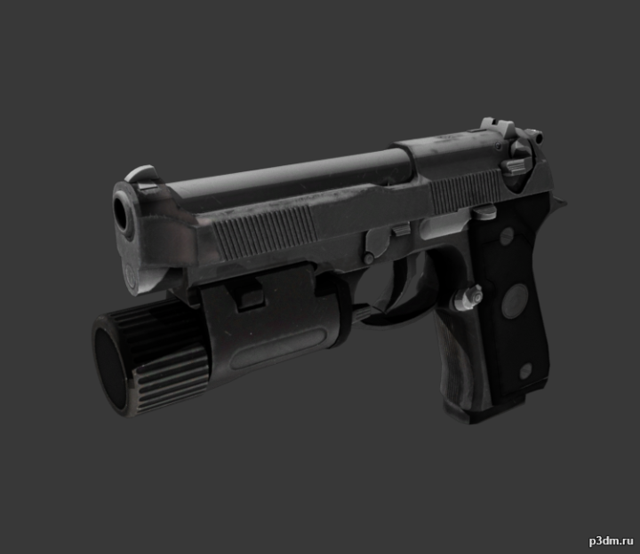 9mm 3D Model