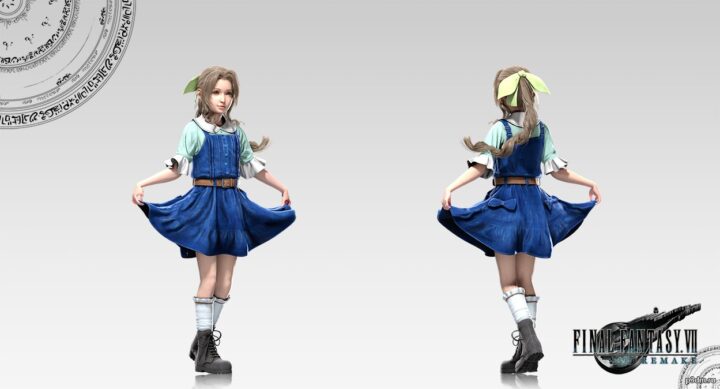 Aerith (7 Years Old) 3D Model