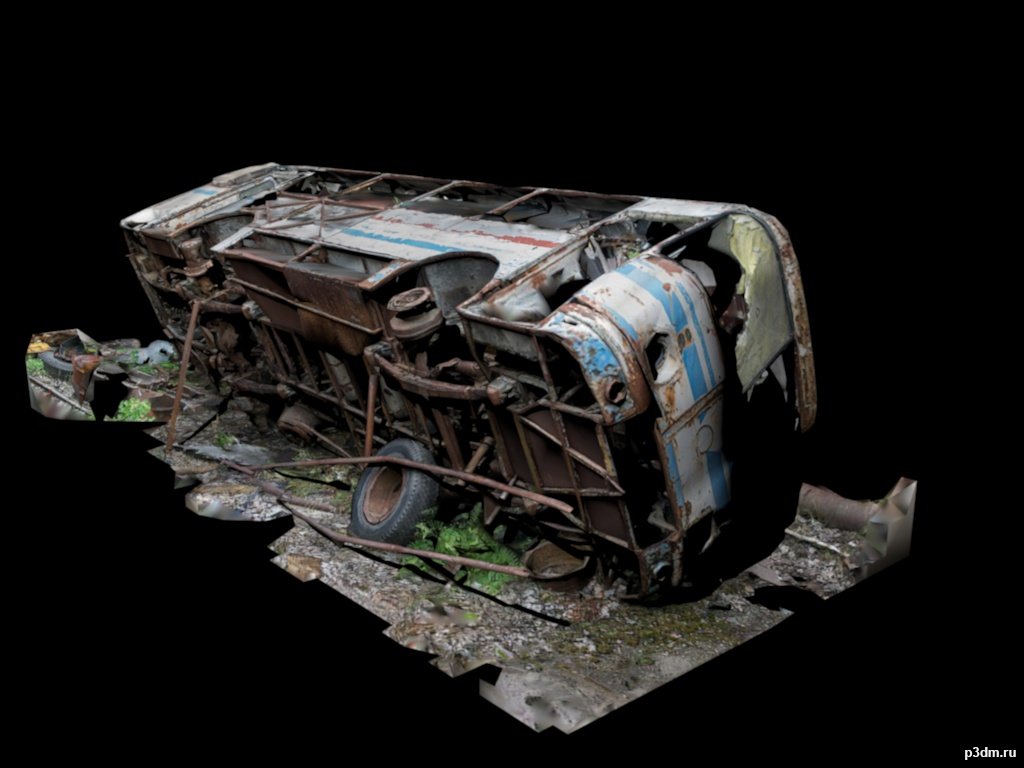 Bus LAZ 695 3D Model