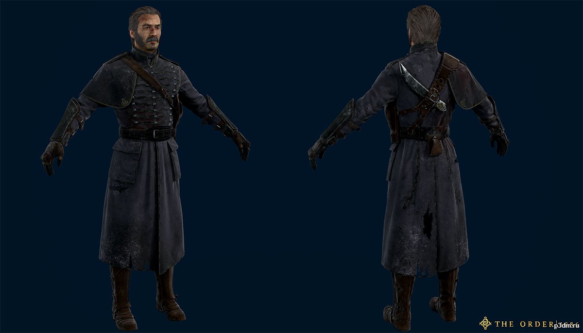 Galahad Infiltration Injured 3D Model