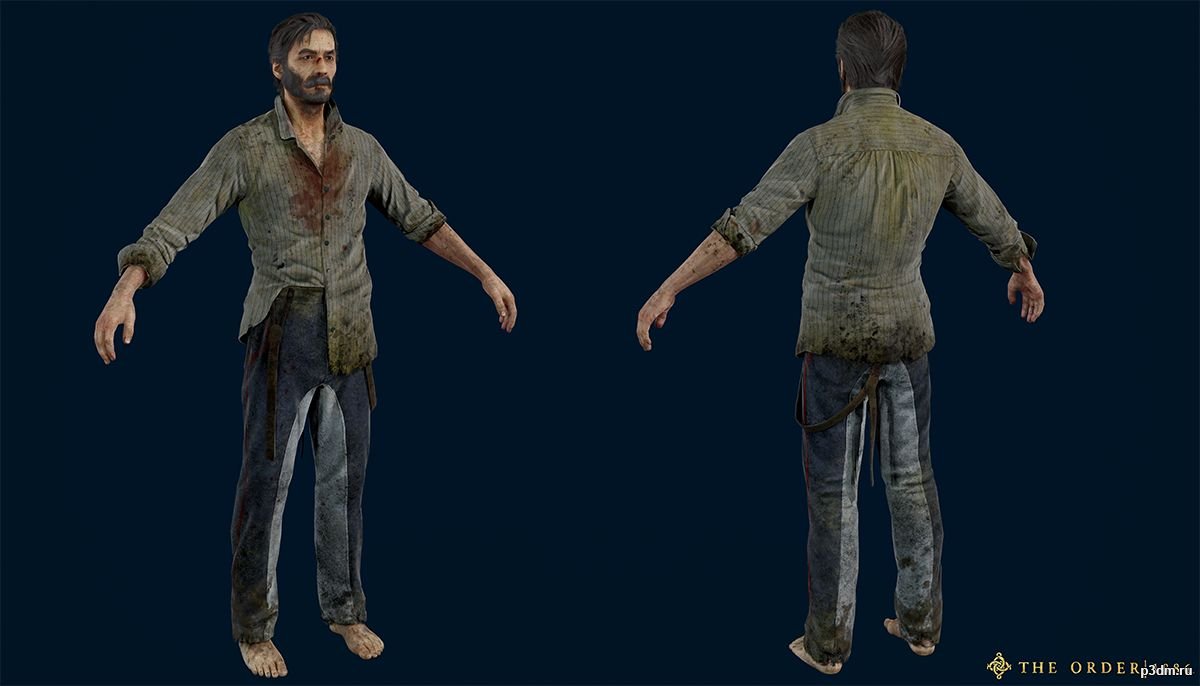 Galahad Prisoner 3D Model