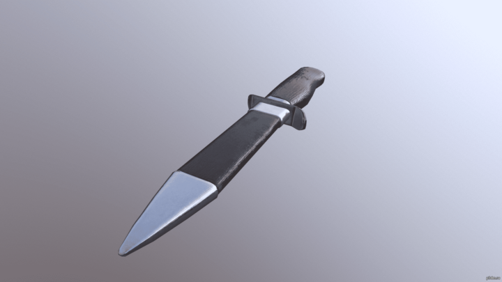 Knife РЅСЂ-40 3D Model
