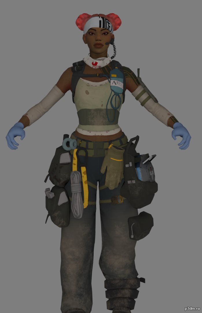 Lifeline 3D Model