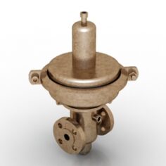 Pressure reducing valve 3D Model