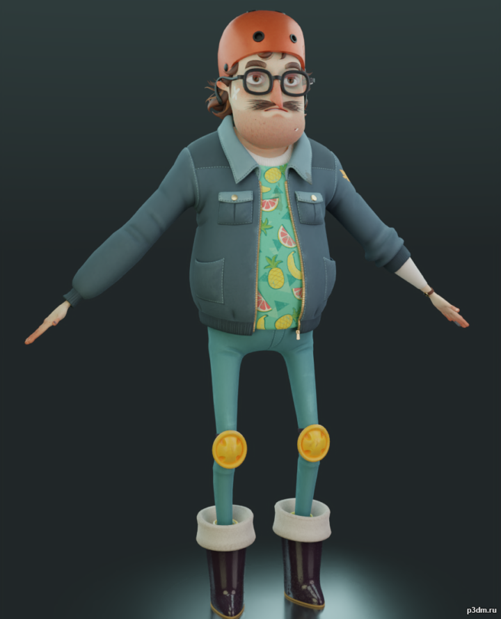 Quentin 3D Model