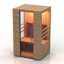 Sauna 3D Model