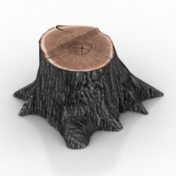 Stump 3D Model