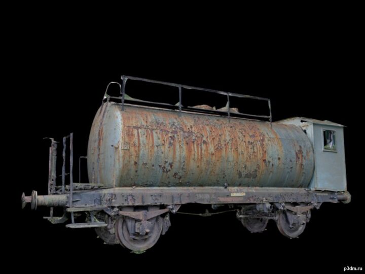 Tank wagon 3D Model