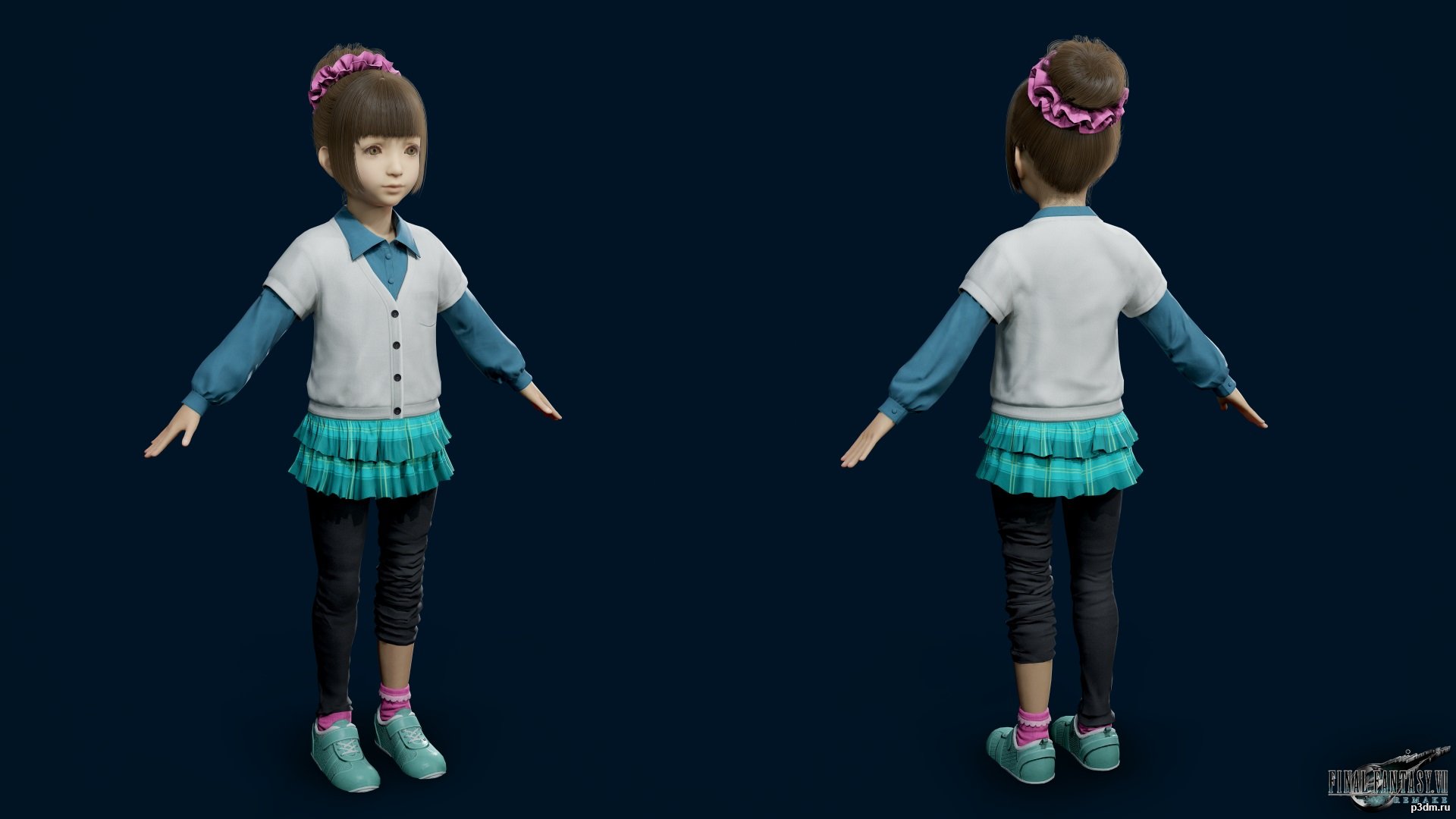 Betty 3D Model