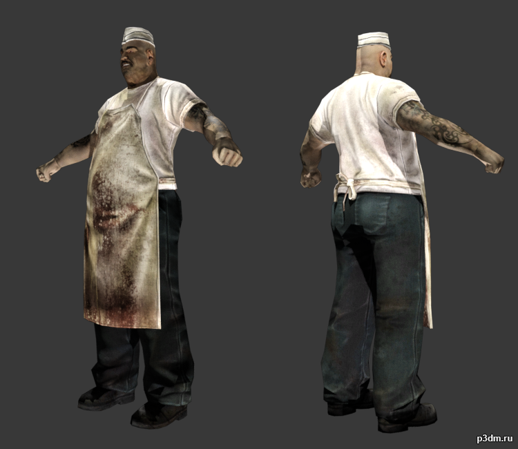 Chef 3D Model
