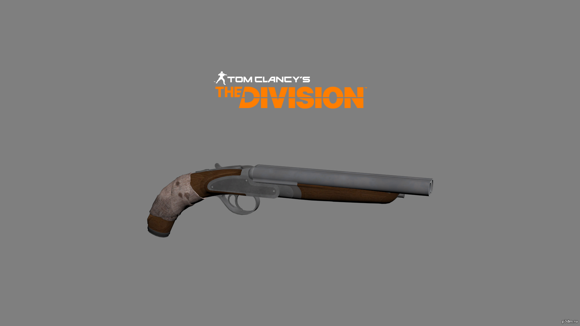 Double Barrel Sawed Off 3D Model