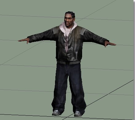 Marcus Reed (Undercover) 3D Model