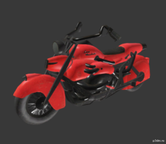 Motorcycle (new & old) 3D Model