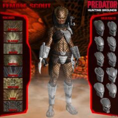PHG – Predator Scout (Female) 3D Model