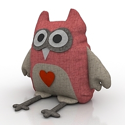 Pillow 3D Model