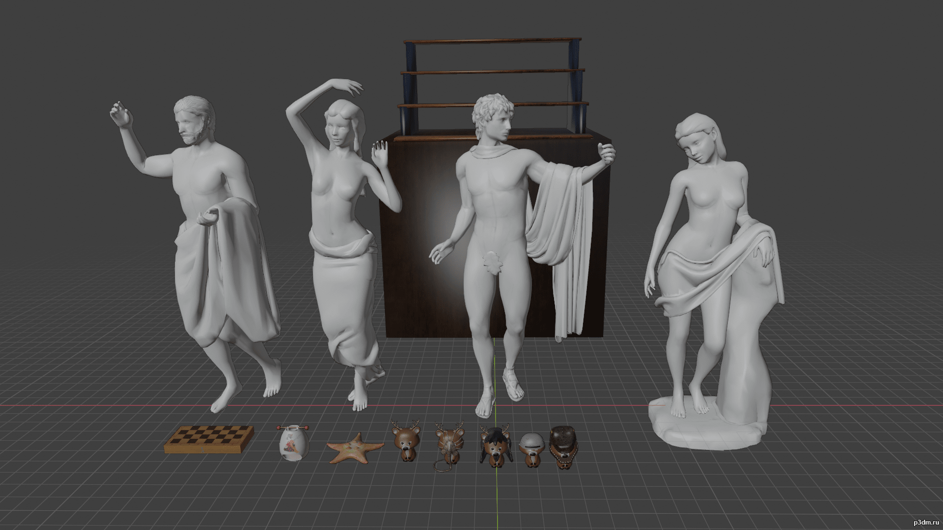 Props Daymare 3D Model