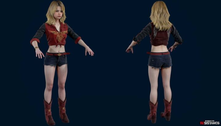 Resident Evil Resistance – Becca 3D Model