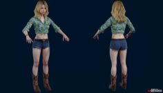 Resident Evil Resistance – Becca Beach Breeze 3D Model