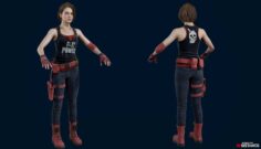 Resident Evil Resistance – Jill Grunge 3D Model