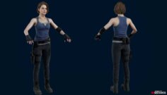 Resident Evil Resistance – Jill Valentine 3D Model