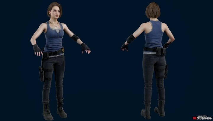 Resident Evil Resistance – Jill Valentine 3D Model