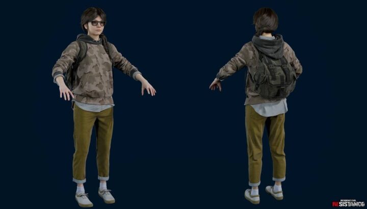 Resident Evil Resistance – Valerie UrbanCamouflage 3D Model