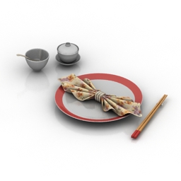 Tableware 3D Model