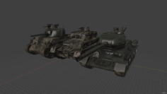 Tanks MP 3D Model