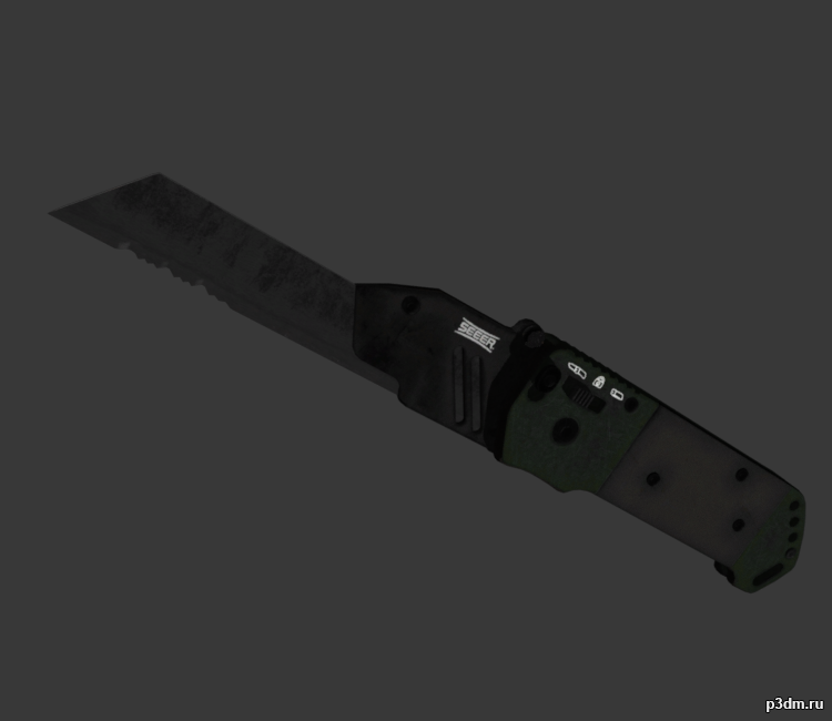 Utility Knife 3D Model