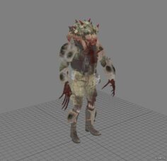 Zombie Zoo 3D Model