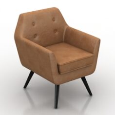 Armchair 3D Model