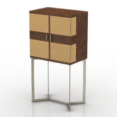 Locker 3D Model