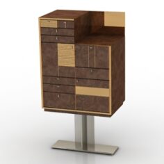 Locker 3D Model