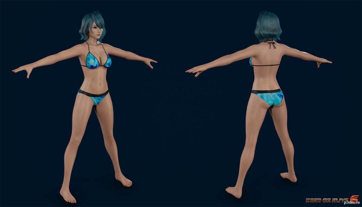 Tamaki Seaside Eden 3D Model