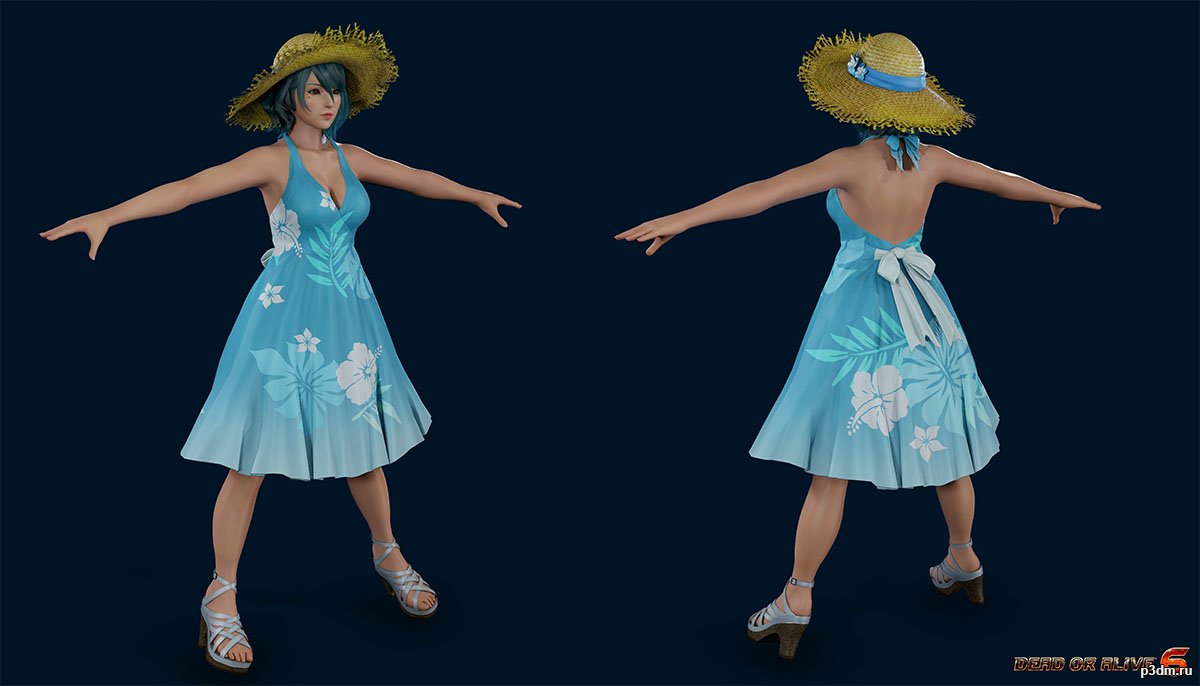 Tamaki Summer Breeze 3D Model