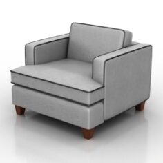 Armchair 3D Model